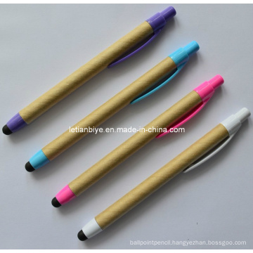 Promotion! Paper Ball Pen with Touch Function (lLT-Y150)